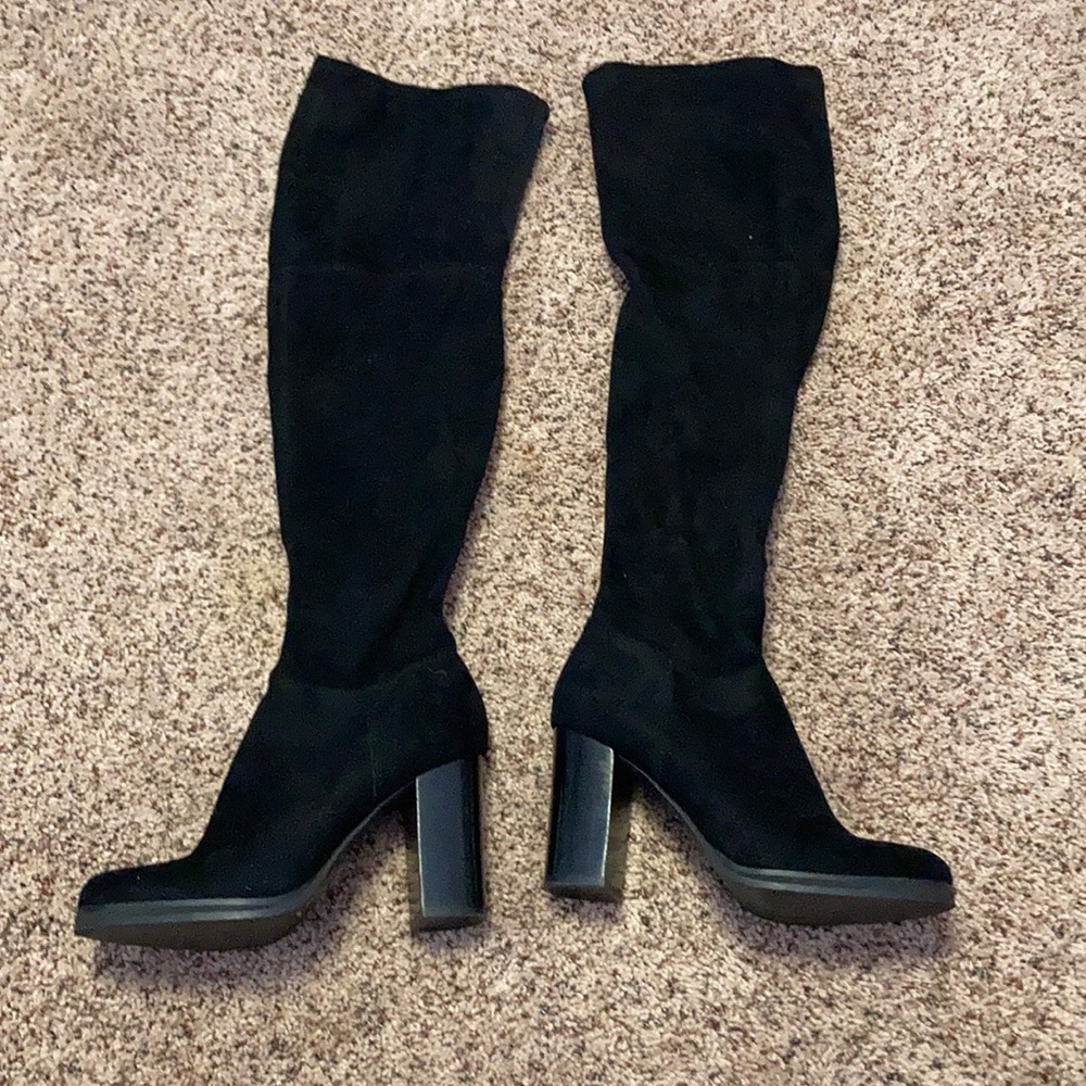 Calvin Klein Jeans 7.5 over the knee stretch boots
